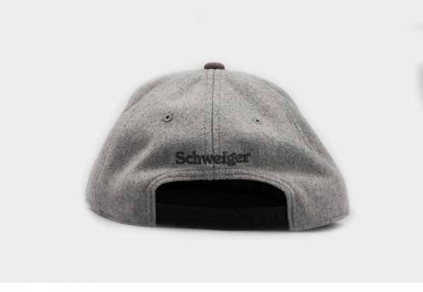 "Schweiger" - hellgrau (Snapback)